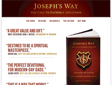 Tablet Screenshot of josephswaybook.com